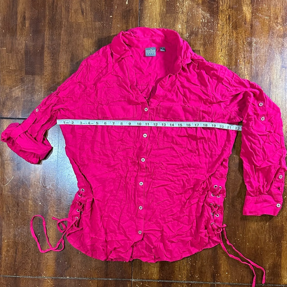 Soho Fuchsia Blouse